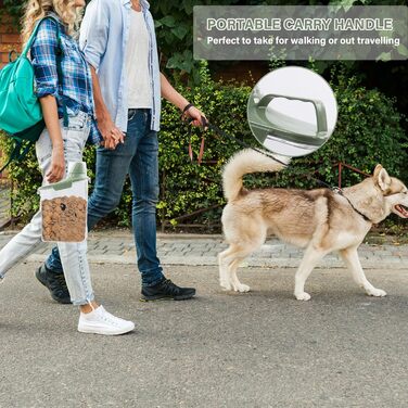 Контейнер для котячого корму 2.8L з мірним стаканчиком та ручкою, для собак та котів, герметичний, BPA-free, прозорий