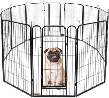 Вольєр для цуценят MaxxPet, 12 панелей, сталь, 100x60 см
