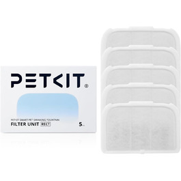 Фільтр PETKIT EVERSWEET MAX з активованим вугіллям, високоефективна фільтрація, 5 шт для фонтану для котів і собак