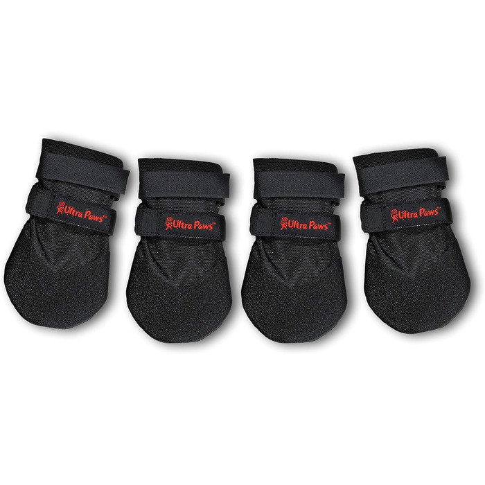 Чорні легкі захисні чоботи для собак, водонепроникні, для великих собак, розмір 8 (L)