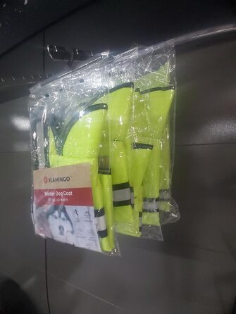 Зимова накидка Eisbär, флуоресцентна жовта, 45 см