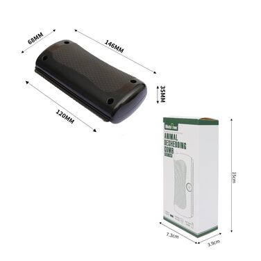 Бурштук Pfotenmond Fellwunder для собак та котів: видалення підшерстка, масаж та догляд за шерстю