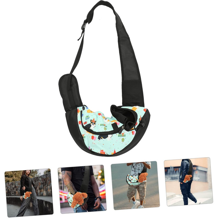 Жовта переноска для собак iBasenice: зручна сумка-переноска для маленьких собак та цуценят, ідеальна для подорожей, кемпінгу та прогулянок