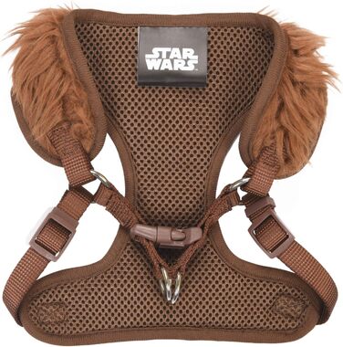 Шлея для собак середнього розміру Star Wars Чубакка, коричнева, костюм для собак, не тягне, мерч для домашніх улюбленців