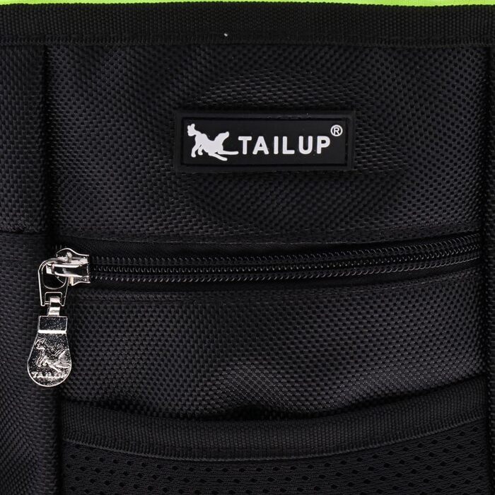 Сумка для корму для собак D DOLITY | Лежачка для дресирування собак | Сумка для ласощів з плечовим ременем | Сумка для перекусів для собак, для активного відпочинку на вулиці - Чорна