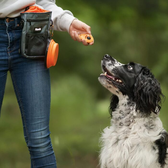 Сумка для ласощів Floxik Premium для собак | Практичний універсальний мішечок для ласощів | Сумка для дресирування собак та цуценят