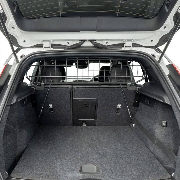 Сітка-перегородка для собак Travall Volvo XC40 (2017-), захист багажника, сітка для транспортування собак, міцна сталева сітка