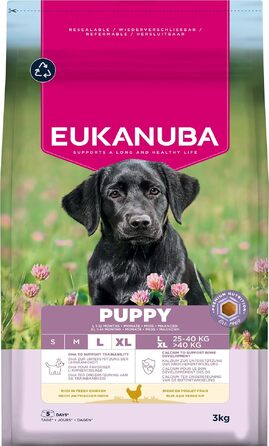 Сухий корм для собак великих порід Eukanuba з куркою для дорослих, преміум-клас, 15 кг