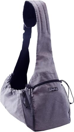 Сумка-переноска для собак Outward Hound PupPak, сіра, універсальний розмір, L 41 x B 17 x H 81 см