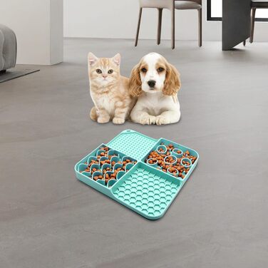 Лежак-заспокійник для собак та котів Kowaku з силіконовим покриттям та присосками, зелений