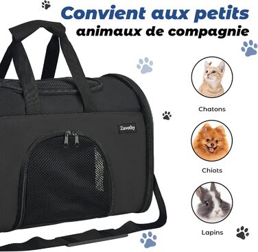 Транспортна переноска для котів та собак, дихаюча та складна, переноска для котів з регульованим плечовим ременем, знімна подушка