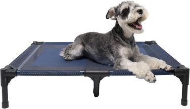 Підвищені лежанки для собак Suddus, червоні, розмір M (великі, червоні) (91x58x16 см, синій)