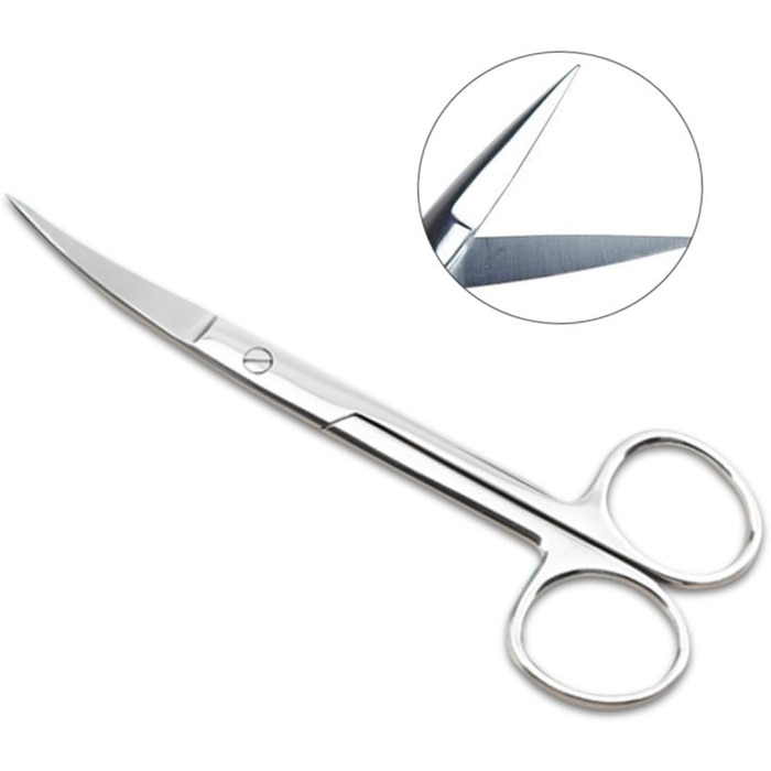 Набір професійних ножиць для грумінгу собак та котів BESTYASH (4 шт.) - прямі та зігнуті, нержавіюча сталь, ергономічний дизайн