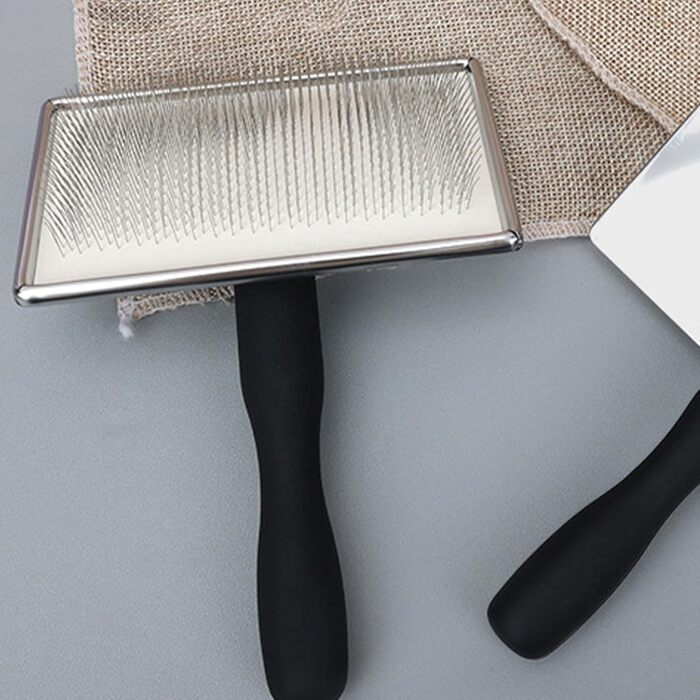 Щітка для собак від линяння, видалення підшерстя - інструмент для видалення шерсті для довгошерстих та короткошерстих собак