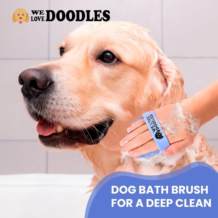 Щітка для купання собак We Love Doodles, 2 шт.