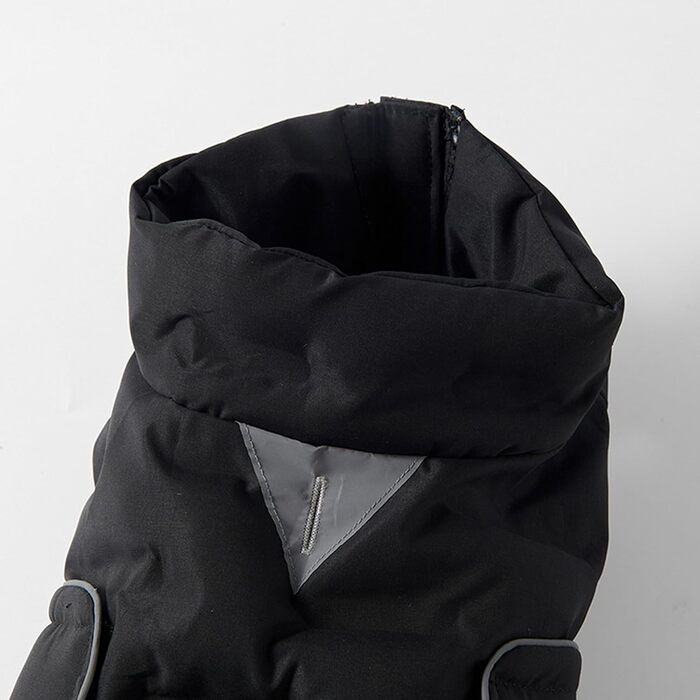 Теплий зимовий пуловер для собак та котів Jacke Winter Mante. Міцний трикотажний пуловер з м'якого матеріалу для комфорту та тепла. (М'ятно-зелений, Чорний)