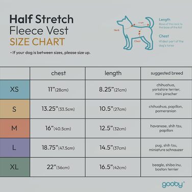 Тепла жилетка для собак GOOBY з флісу (Lila, X-Large, обхват грудей ~56 см)