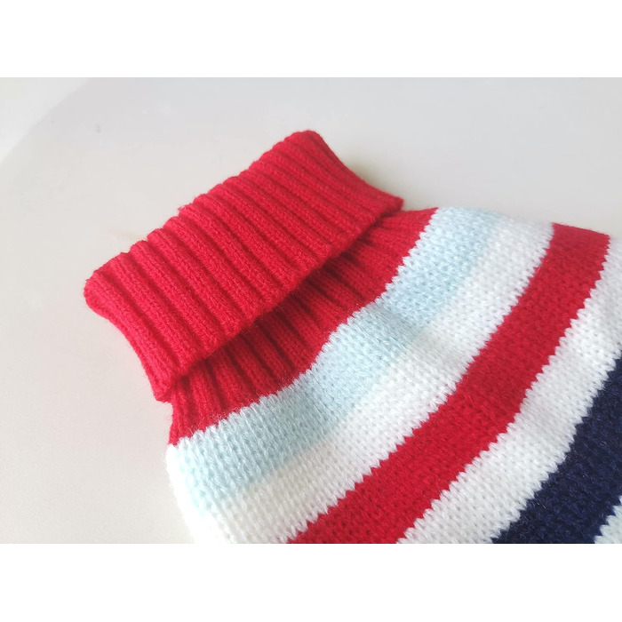 Теплий трикотажний светр-холольник VEDEM для собак, розмір 3XL, червоний, для активного відпочинку