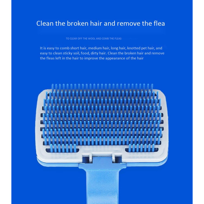 Інструмент для видалення шерсті для собак та котів - щітка для догляду за шерстю