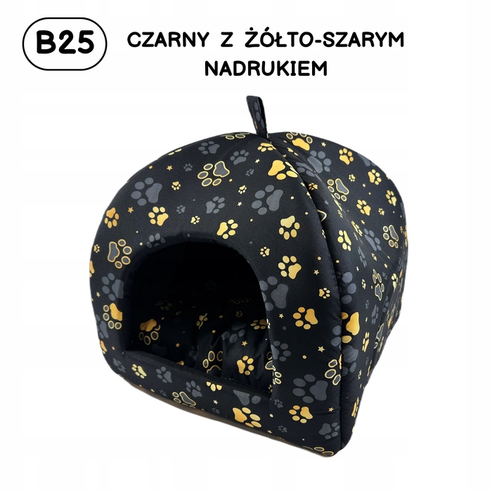 Ліжко-будиночок IGLOO для собак та котів, м'яка лежанка 50x50