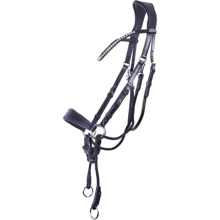 Тренса QHP Sunna без вуздечки, розмір VB, чорного кольору