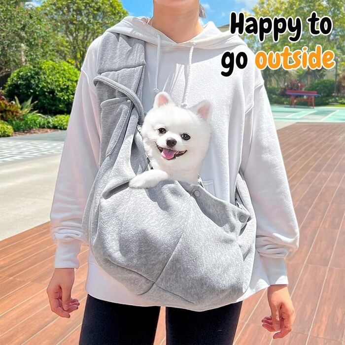 Транспортна сумка для собак Lyneun 6 кг, сіра: зручна переноска для прогулянок та подорожей