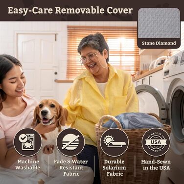 Автокрісло для собак Snoozer Lookout I, чорний діамант, 2,3-6,8 кг, для собак маленьких порід, знімне, проти блювоти під час поїздки