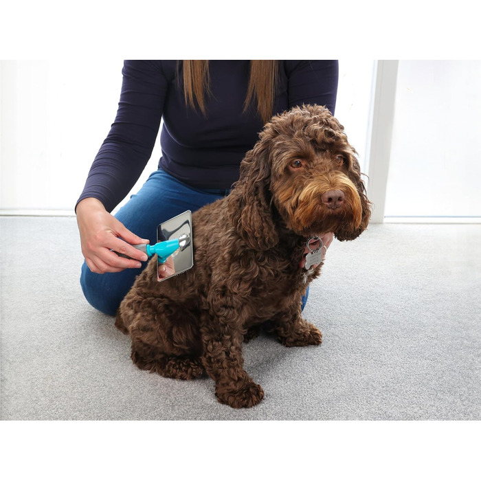 Щітка для грумінгу собак великих порід Masterclip, розмір L