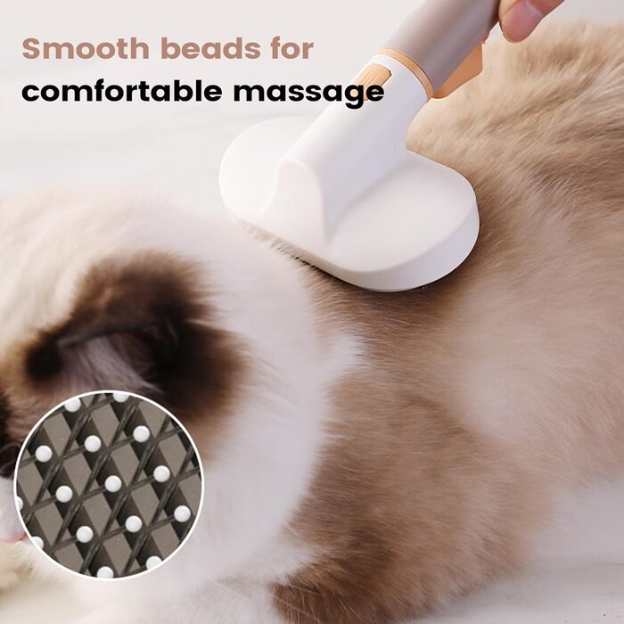 Щітка для догляду за шерстю тварин: видалення шерсті, масаж, миття. Підходить для котів та собак, короткої та довгої шерсті. Ідеально для дому, квартири, офісу, гуртожитку.