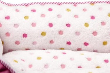 Karlie Katzenbett Dot: Рожеве ліжко для котів, розмір L (47x39 см)