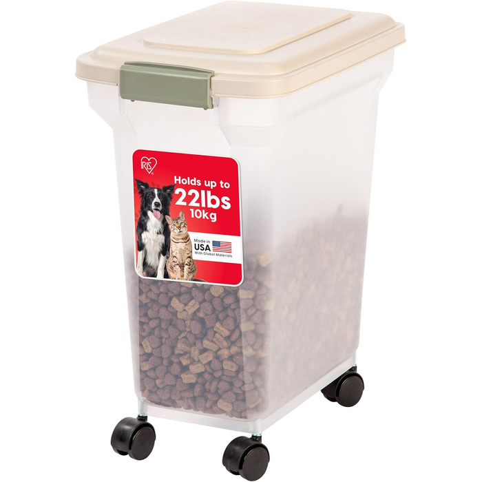 Контейнер для корму для тварин IRIS USA, герметичний, 67 л