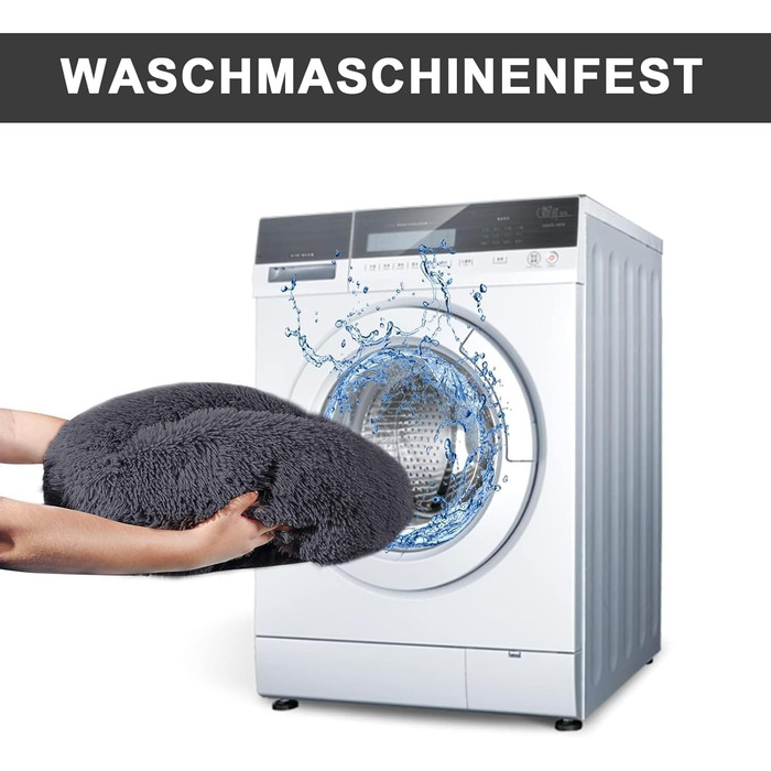 DEFACTO Лежанка для собак, подушка для собак з імітацією льону, лежанка-кошик, підняті бортики, неслизьке дно. Розмір XXL (100x100 см), Бежевий