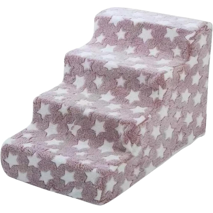 Рампа для собак та котів Cat Escabeau – портативна, складна, з неслизькою платформою, червона