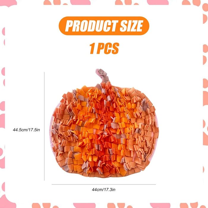 Schnüffelmatte для собак: інтерактивна килимок для повільного годування, тренування та розваг. Машинне прання.