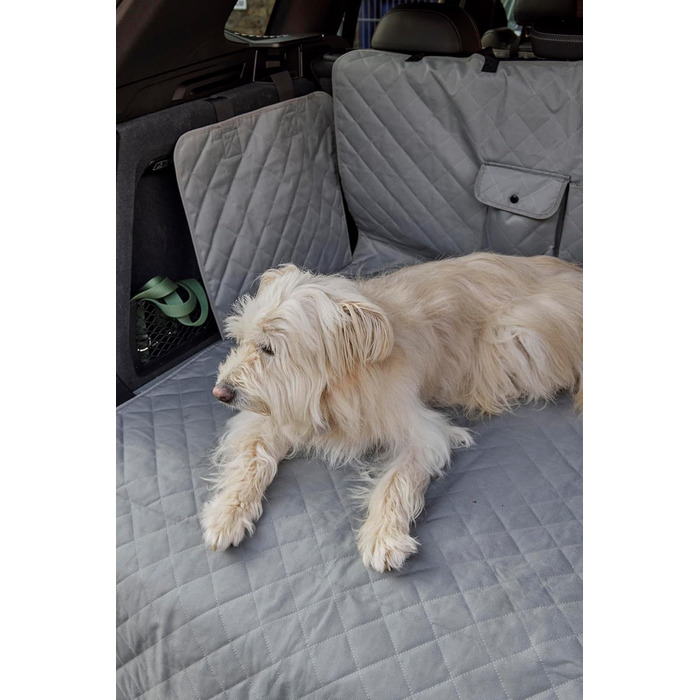 Захист для автосидіння Loop Hundematte: водонепроникний килимок для собак з кишенями, антислизький, миючий | LOOP-DMK5000