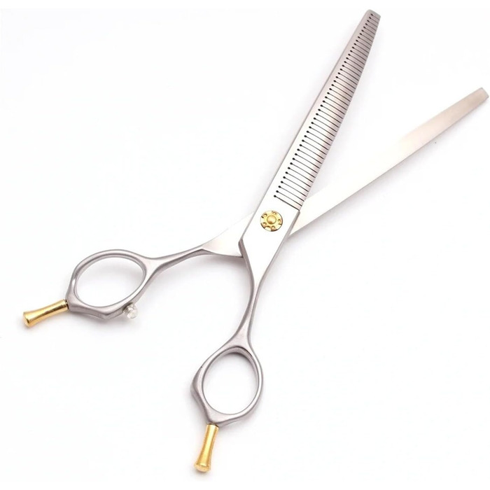 Професійна філірувальна ножиця для собак, котів та інших домашніх тварин. Ножиці для грумінгу з регульованим гвинтом. Ідеально для догляду за шерстю.