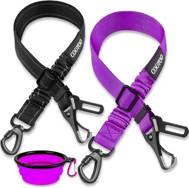Пояс для безпеки собаки COOYOO – регульований, міцний, з відбиваючими елементами. Підходить для собак, котів та інших домашніх тварин.