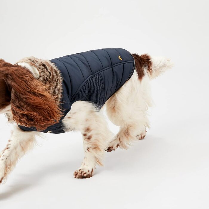 Розкішний теплий накид для собак Rosewood Joules Cherington, розмір M, темно-синій