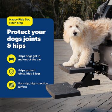 PetSafe Happy Ride Купура для собак, 5.1 см, висока тяга, складна для подорожей, до 90 кг