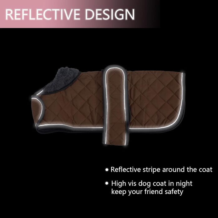 MOREZI Теплий зимовий одяг для собак - водонепроникний пуловер для такс з вовняною підкладкою та регульованими ременями, теплий зимовий одяг для маленьких собак на вулицю, зелений, S (довжина спини: 36-38 см), зелений (M (довжина спини: 42-45 см), коричне