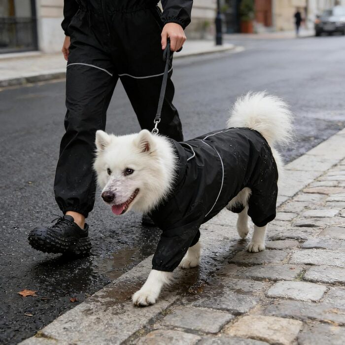 Зимовий теплий одяг для собак - вітронепроникний та дихаючий костюм для тварин | Комплект на все тіло для собак, ідеальний для прогулянок в снігу та активного відпочинку на природі. Розмір XL