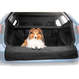 Захист для багажника автомобіля для собак, чорний - миється в пральній машині, універсальний - підходить для легкових, універсалів, SUV