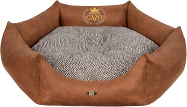 CAZO Преміум лежанка для собак та котів, діаметр 70 см, розмір M, LPMG0204/A