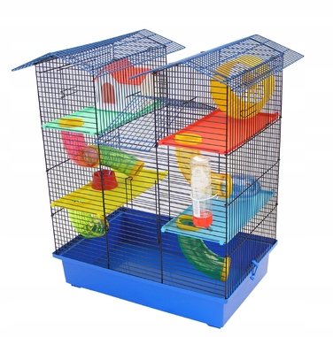 Клітка з піддоном для малих гризунів, 62 x 55 x 38 см