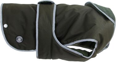 Пуловер для собак Ancol Klassischer Zopfmuster, теракотовий, розмір M, з отвором для шлейки, з петлями на ніжках, з ролетним вигином горловини