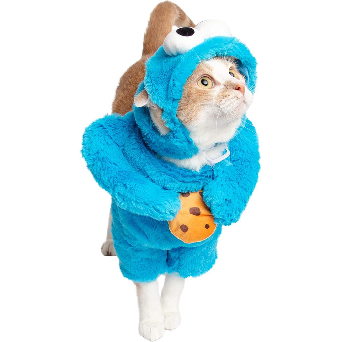 Костюм для собаки Пета Креве Сезамний Вулиок, Кукі Манстер, Великий