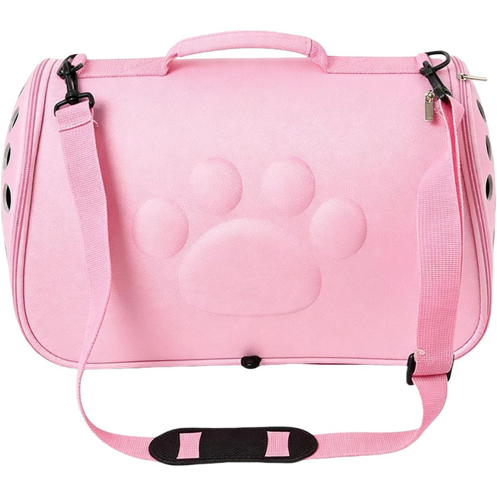 Трансформер-переноска для котів, рожева, L - зручна переноска для вигулів, подорожей та відвідування ветеринара