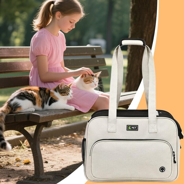 М'яка переноска для собак та котів Gungtj: зручна сумка-переноска для прогулянок, ветеринара, подорожей та повсякденних потреб