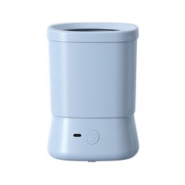 Автоматичний мийка лап для собак, блакитна. Без розбризкування, 2 швидкості, для дому, подорожей, відпочинку на природі