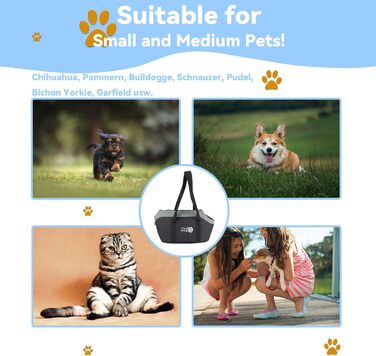 Транспортна сумка для собак та котів, велика, дихаюча, з ременем безпеки, коричнева